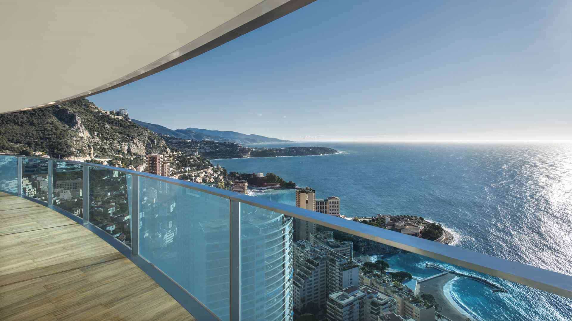                                                                                                                                         LUXURIOUS 5-ROOM APARTMENT, BREATHAKING VIEW OVER MONACO BAY                                                                    
                                                             